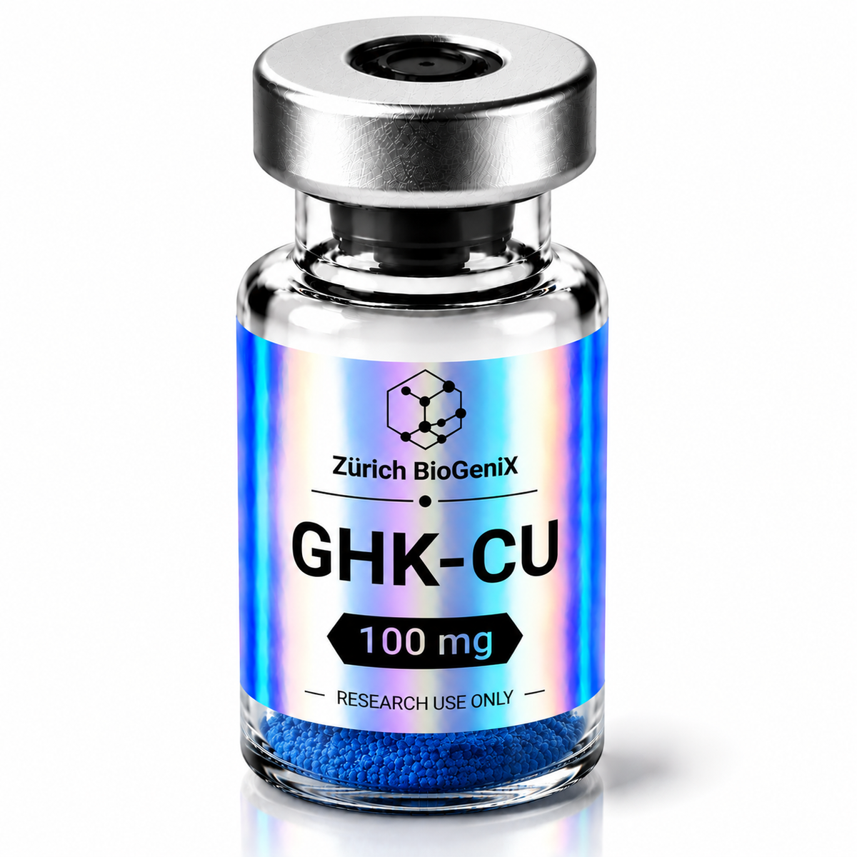 ghk cu swiss chems GHK-Cu · 100mg Anwendungsgebiete:Herzkreislauf & Blutgefäße Transcend Total Body Rejuvenation Contains:10 sterile vials x 238 mg/0.0084 oz.